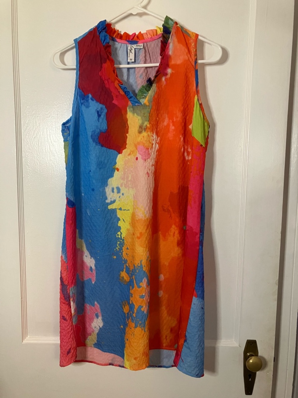 Ethyl Clothing Medium Colorblock Sundress